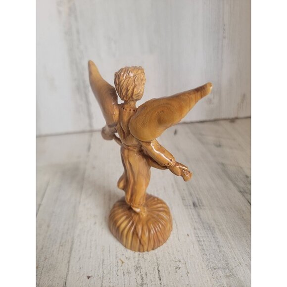 Gloria angel 1992 vintage cherub religious figure xmas - Picture 5 of 7